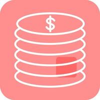 Stack of Coins Vector Icon