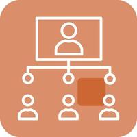 Business Structure Vector Icon