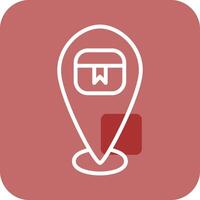 Shipping Location Vector Icon