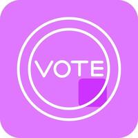 Vote Link Vector Icon