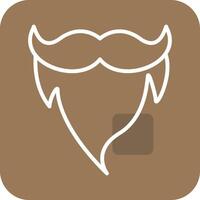 Beard and Moustache II Vector Icon