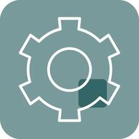 Setting Gear Vector Icon