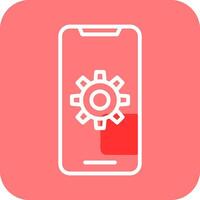 Mobile App Developing Vector Icon