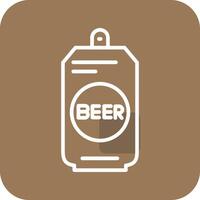 Beer Can II Vector Icon