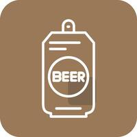 Beer Can II Vector Icon