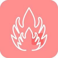 Flammable Material Vector Icon