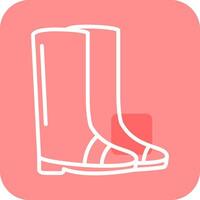 Gardening Boots Vector Icon