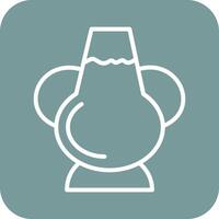 Antique Jar Vector Icon