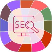 Search Engine Optimization Vector Icon