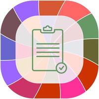 Registered Document Vector Icon