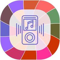 icono de vector de mp3