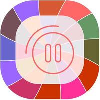Pause Button Vector Icon