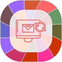 Refresh Mail Vector Icon