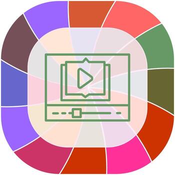icono de vector de tutoriales