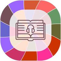 Audio Book Vector Icon