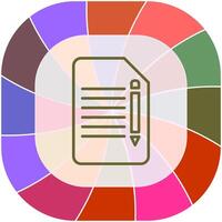 Edit Document Vector Icon