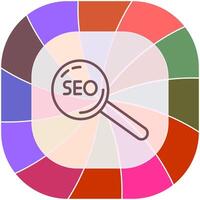 icono de vector de seo