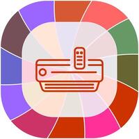 Mobile Air Conditioner Vector Icon