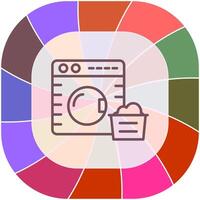 Washing Machine Vector Icon