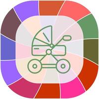 Stroller Vector Icon