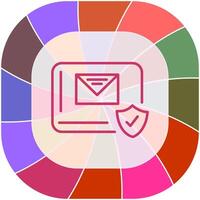 Mail Protection Vector Icon