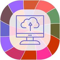 Cloud Backup Vector Icon