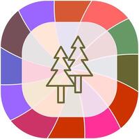 Pine Tree Vector Icon