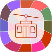 Cable Car Vector Icon