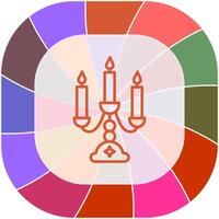 Candlestick Vector Icon