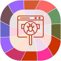 Web Bug Vector Icon