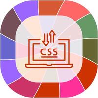 CSS Laptop Vector Icon