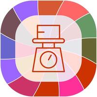 Weight Scale Vector Icon