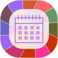 icono de vector de calendario