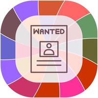 Wanted Poster Vector Icon