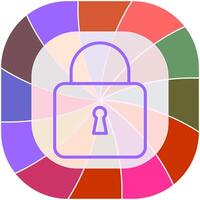 Pad Lock Vector Icon