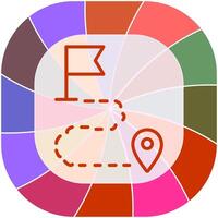 Google Map Vector Icon