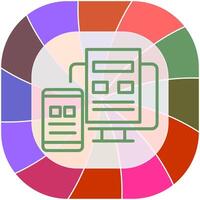 Adaptive Layout Vector Icon