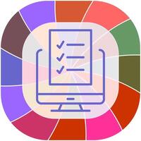 Online Quiz Vector Icon