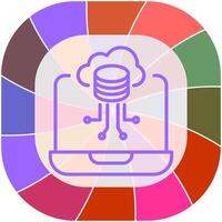 Data Storage Vector Icon