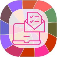 Distance Education Vector Icon