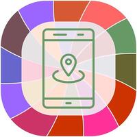 Location Service Vector Icon