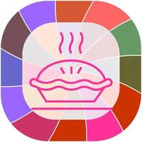 Pie Vector Icon