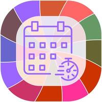 Timetable Vector Icon