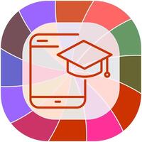Digital Learning Vector Icon