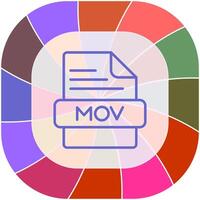 MOV Vector Icon