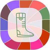 Long Boots Vector Icon