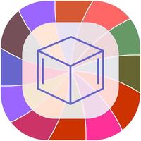 Cubic Design Vector Icon