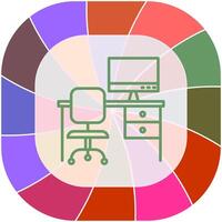 Work Space Vector Icon