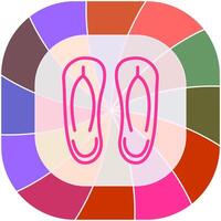 Slippers Vector Icon