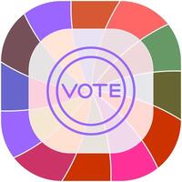 Vote Link Vector Icon